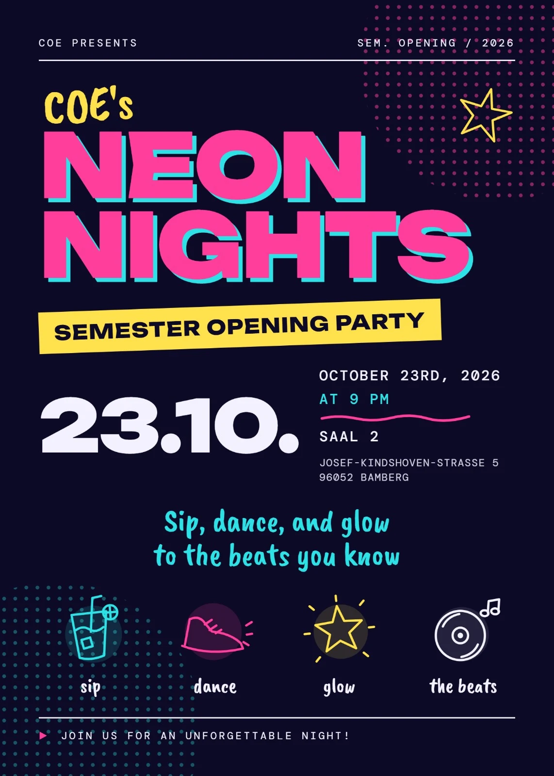 COE's Neon Nights