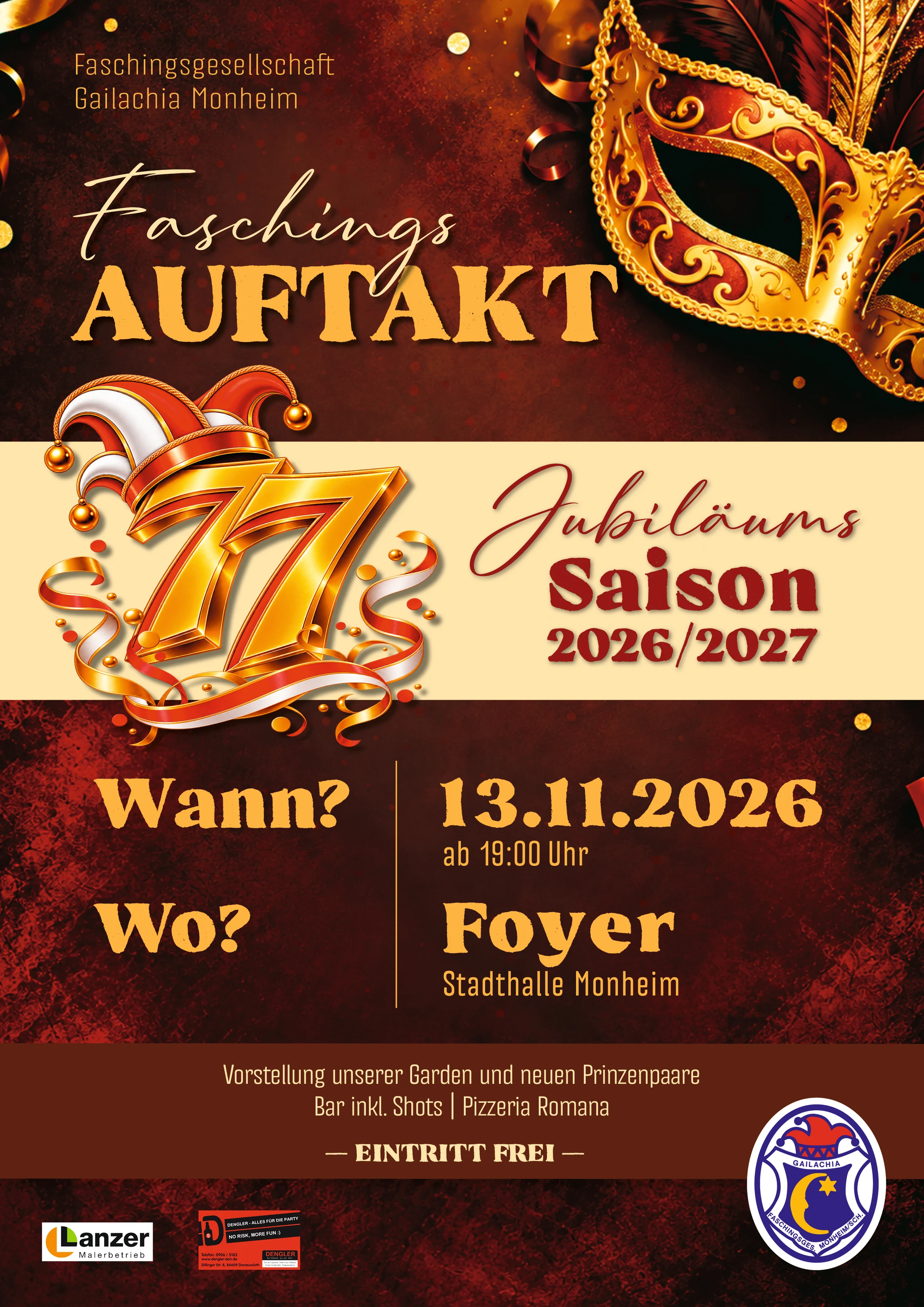 Faschingsauftakt
